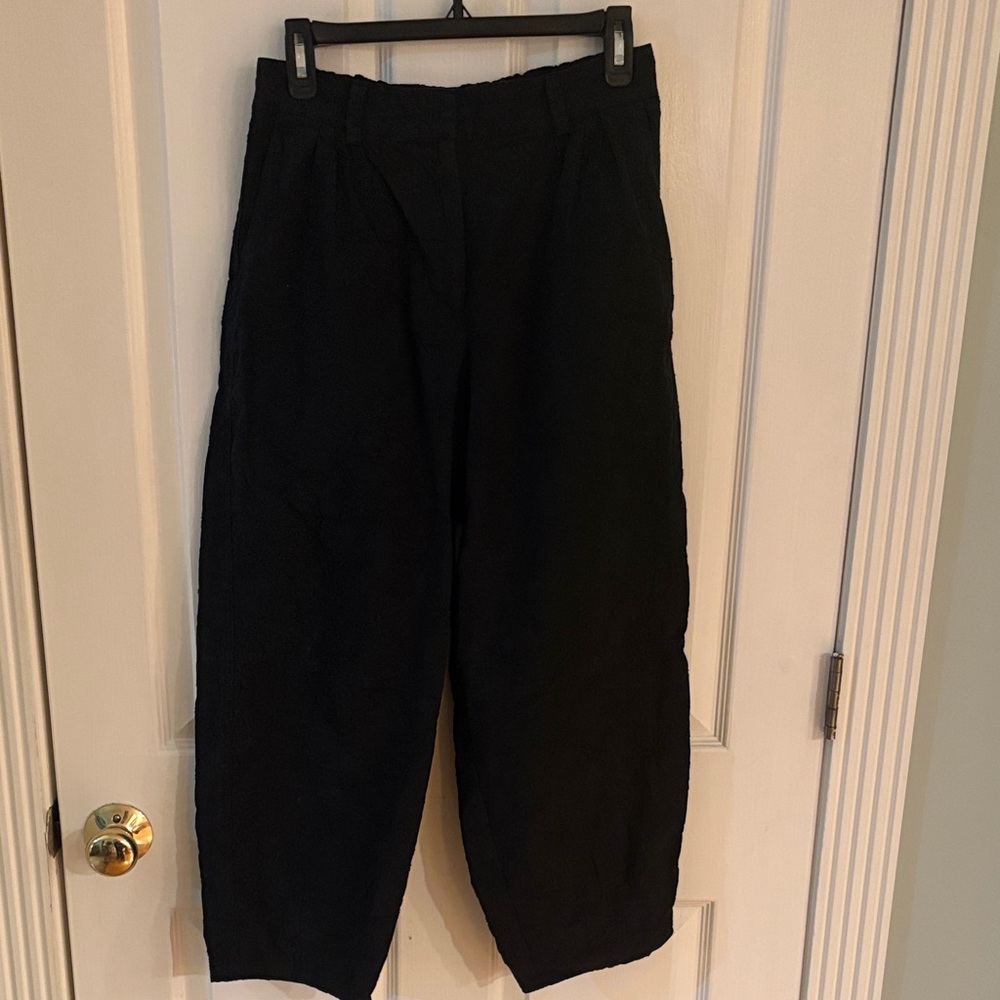 House of Harlow 1960 Black Wide-Leg Capris